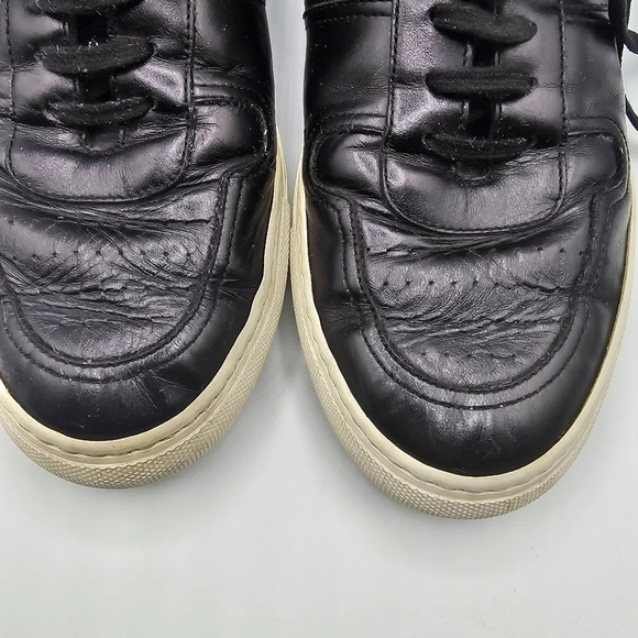 Common Projects Bball Leather Sneakers  Black Size 43 - Picture 11 of 12
